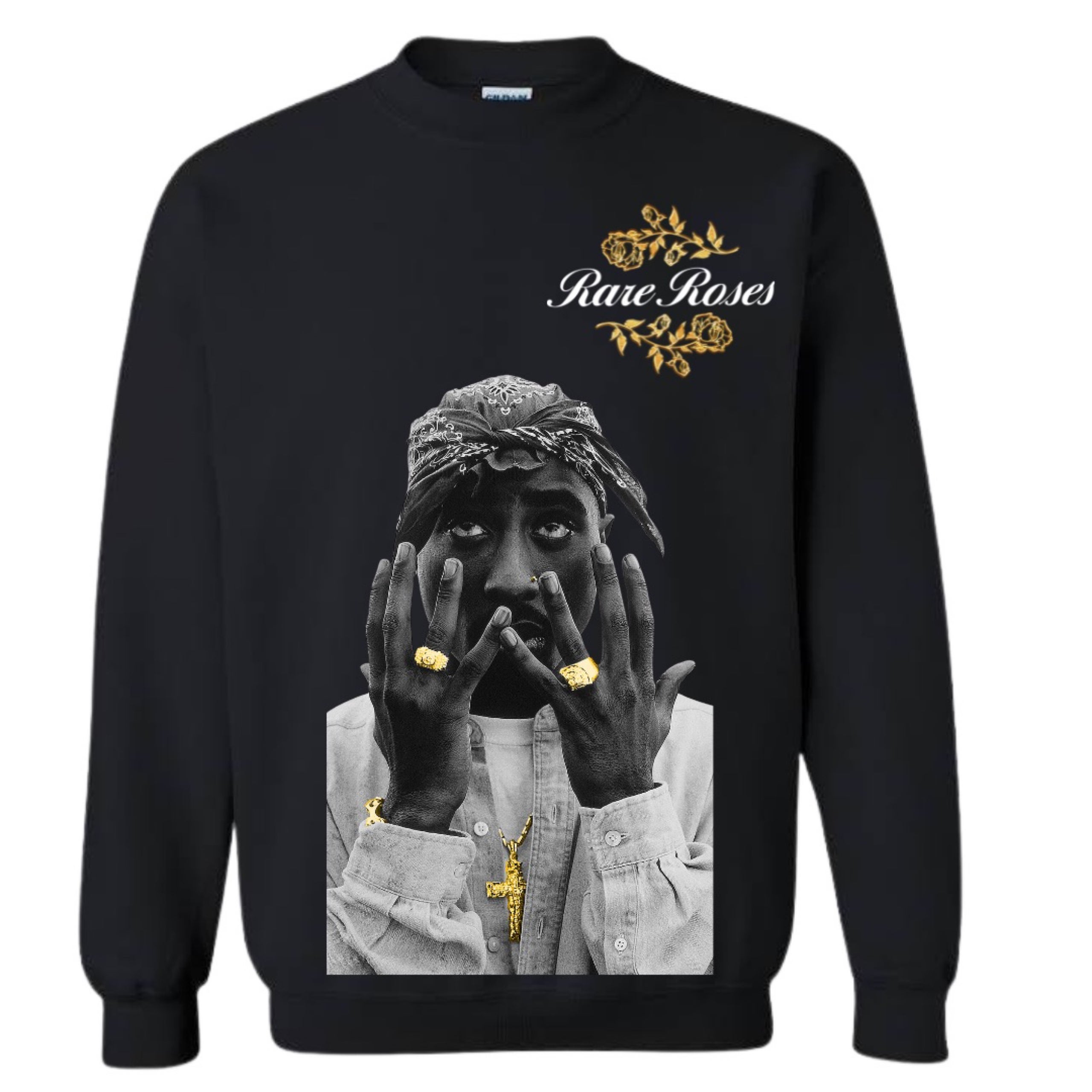 Tupac hot sale crewneck sweatshirt